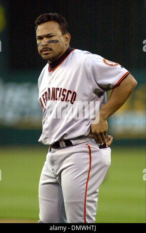 Marvin Benard of the San Francisco Giants before a 1999 Major