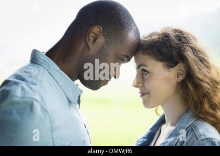 A young man and woman a couple. Stock Photo