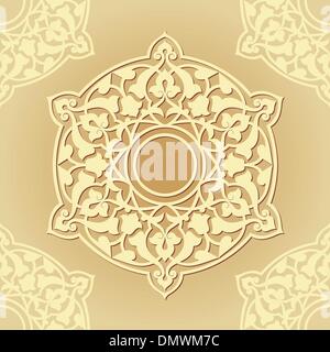 arabesque frame Stock Vector