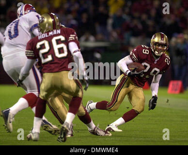 San Francisco 49ers long snapper Taybor Pepper (46) during an NFL football  game against the New Orleans Saints, Sunday, Nov. 15, 2020, in New Orleans.  (AP Photo/Tyler Kaufman Stock Photo - Alamy