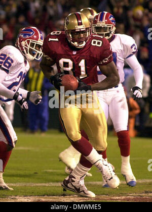 Dec 02, 2002; San Francisco, CA, USA; San Francisco 49ers Terrell