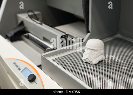 Modelizing Machine 3D model making machine/printer with models Stock Photo - Alamy