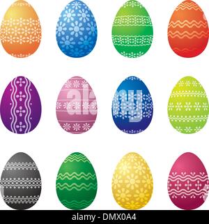 Easter Eggs Stock Vector