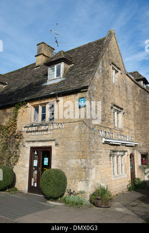 The model railway museum Bourton on the Water the Cotswolds UK Stock Photo