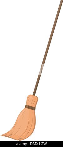Broom. EPS10 Stock Vector