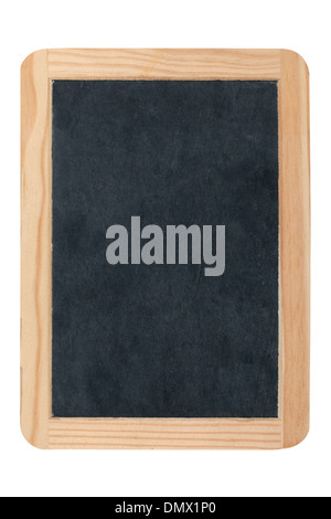 Blackboard with copy space isolated on white background Stock Photo