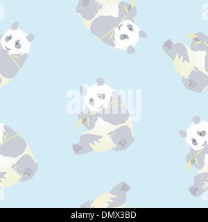 Seamless texture of a panda Stock Vector Image & Art - Alamy