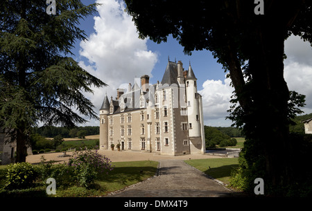 Château de Montpoupon, Céré-la-Ronde, France, medieval castle and grounds Stock Photo