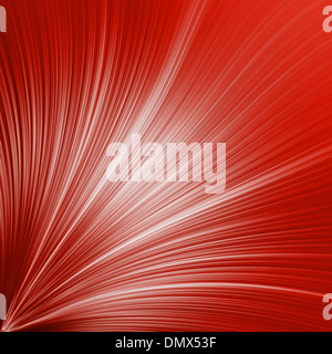 red abstract background, wavy lines Stock Photo