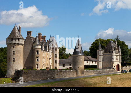 Château de Montpoupon, Céré-la-Ronde, France, medieval castle and grounds Stock Photo