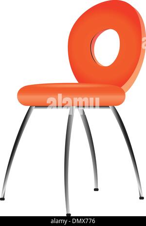 Leather chair Stock Vector