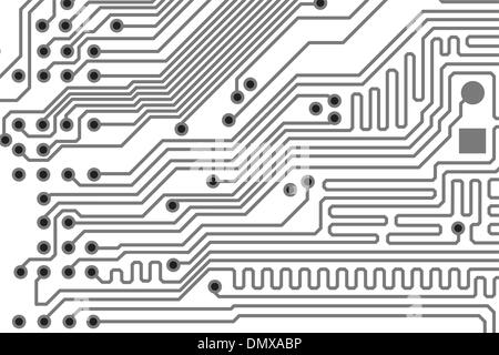 Printed board background Stock Vector