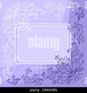 Abstract floral background Stock Vector