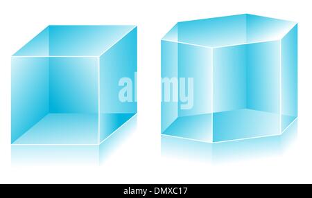 3D shape Stock Vector