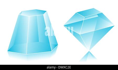 3D shape Stock Vector