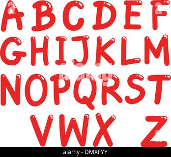 Capital letters of the alphabet Stock Vector Image & Art - Alamy