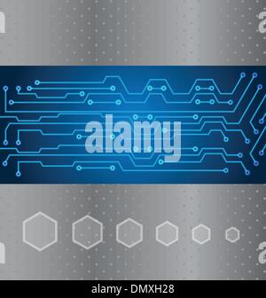 Abstract technology background. Empty background Stock Vector Image ...