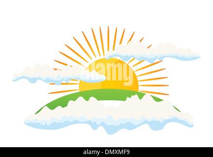 Sun5 Stock Vector