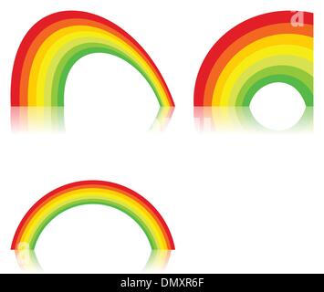 rainbow with cloud icon Stock Vector Image & Art - Alamy