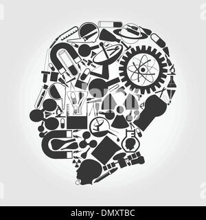 Brain4 Stock Vector