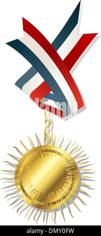 Golden star award Stock Vector