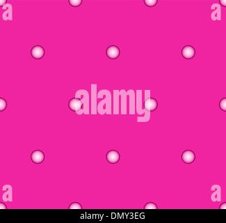 White Luxury buttoned leather seamless. EPS 8 Stock Vector