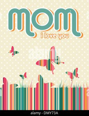 Happy Mothers Day background Stock Vector
