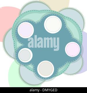 Website abstract template. vector background Stock Vector