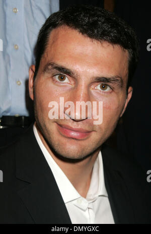 Sep 19, 2006; New York, NY, USA; Heavyweight Champion of the World WLADIMIR KLITSCHKO at the press conference to announce his upcoming fight with Calvin Brock on November 11, 2006 at Madison Square Garden. Mandatory Credit: Photo by Nancy Kaszerman/ZUMA Press. (©) Copyright 2006 by Nancy Kaszerman Stock Photo