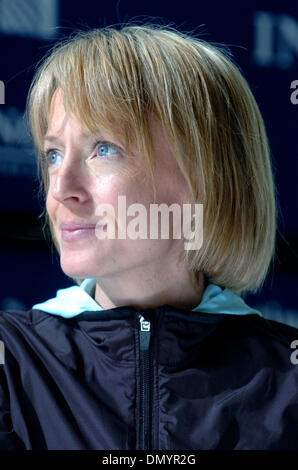 Oct 31, 2006; MANHATTAN, NY, USA; 2006 New York City Marathon press conference with Deena Kastor at Tavern on the Green in Central Park near the finish line. Kastor, 33, of Mammoth Lakes, CA is the 2004 Olympic Bronze medalist in the marathon and is favored to be the first American woman to win the NYC Marathon in three decades, Kastor is also the first American woman to break 2:20