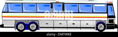 Modern Bus Stock Vector
