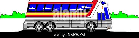 Modern Bus Stock Vector