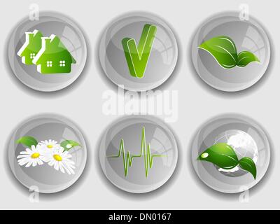 vector buttons Stock Vector