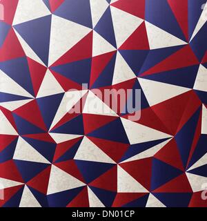 American colors abstract background. Vector, EPS10 Stock Vector