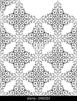 Texture, seamless pattern from old vintage retro hipster antique ...