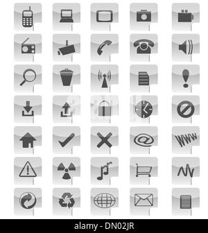 smbols collection Stock Vector
