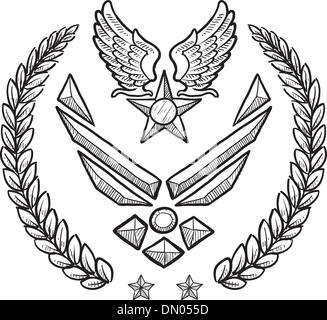 US Air force vector insignia Stock Vector Image & Art - Alamy