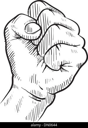 How To Draw A Fist  Easy Step By Step Drawings