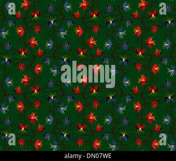Seamless floral green Stock Vector Image & Art - Alamy