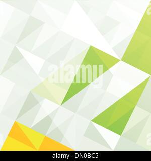 Green gamut geometric abstract background. Vector, EPS10 Stock Vector