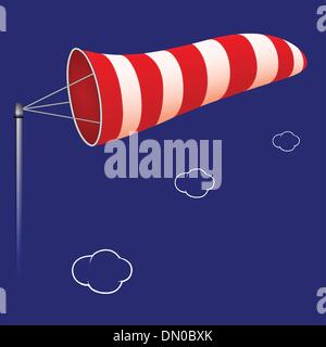airport windsock Stock Vector