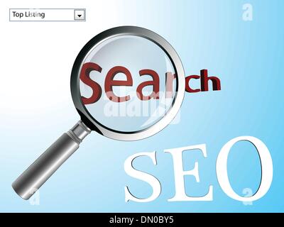 search engine optimizer Stock Vector