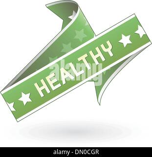Healthy food label Stock Vector Image & Art - Alamy