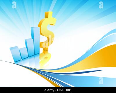 statistic backdrop. Eps10 Stock Vector