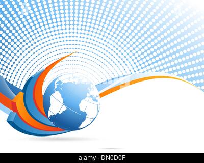 statistic vector backdrop Stock Vector