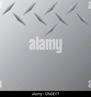 Diamond Plate Vector Stock Vector