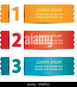 number three design with colorful striped Stock Vector Image & Art - Alamy