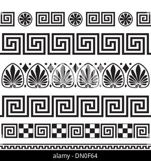 Set of vector borders and lines. Design geometric elements Stock Vector ...