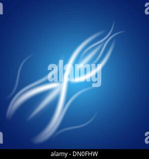 Blue abstract background. Stock Vector