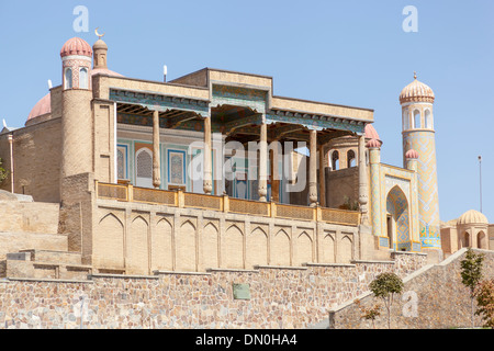 Hazret Hizr Mosque, also known as Hazrat Hizr Mosque, Samarkand, Uzbekistan Stock Photo